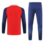 Mens Atletico Madrid 2023/24 Half-Zip Sweater+Pant 902 - Image 2