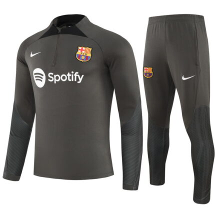 Mens Barcelona 2023/24 Half-Zip Sweater+Pant 902