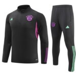 Mens Bayern Munich 2023/24 Half-Zip Sweater+Pant 902