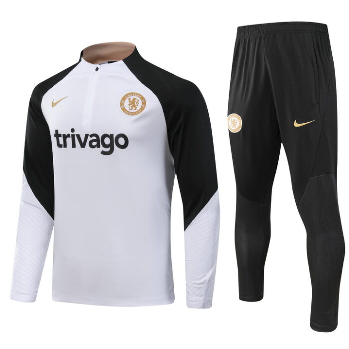 Mens Chelsea 2023/24 Half-Zip Sweater+Pant 902 - Image 4