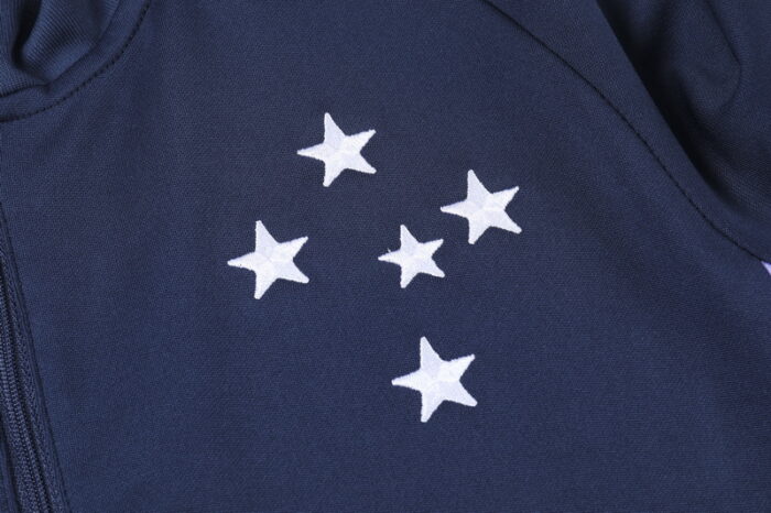 Mens Cruzeiro 2023/24 Half-Zip Sweater+Pant 902 - Image 5