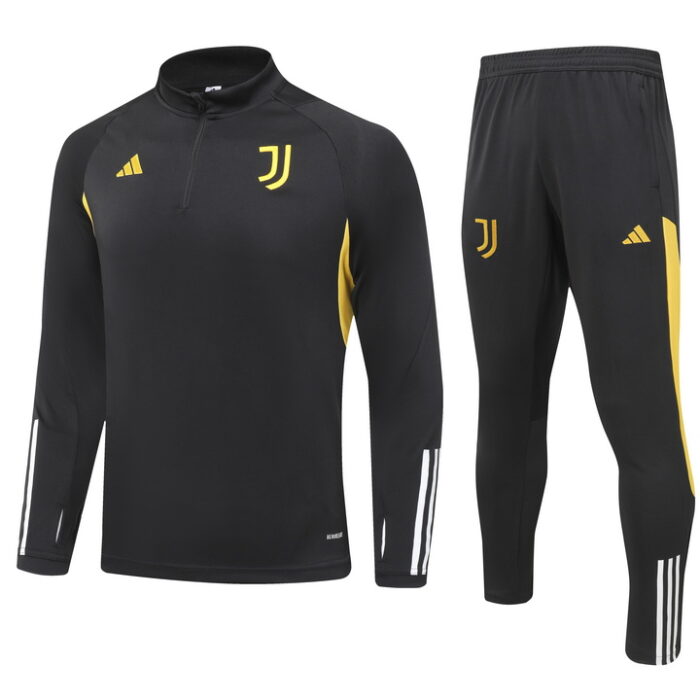 Mens Juventus 2023/24 Half-Zip Sweater+Pant 902 - Image 3