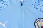 Mens Manchester City 2023/24 Half-Zip Sweater+Pant 902 - Image 3