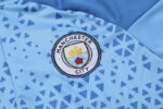 Mens Manchester City 2023/24 Half-Zip Sweater+Pant 902 - Image 5