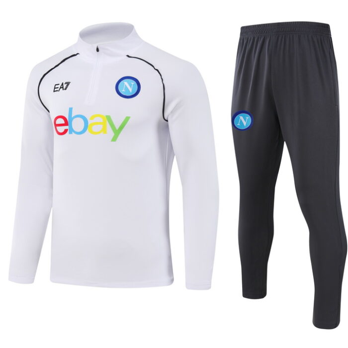 Mens Napoli 2023/24 Half-Zip Sweater+Pant 902 - Image 3