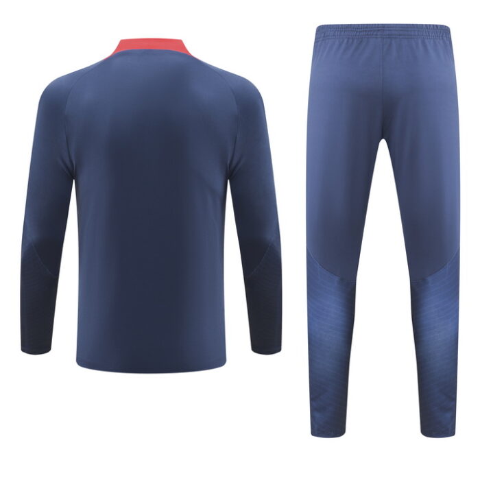 Mens Paris Saint-Germain 2023/24 Half-Zip Sweater+Pant 902 - Image 2
