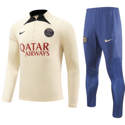 Mens Paris Saint-Germain 2023/24 Half-Zip Sweater+Pant 902
