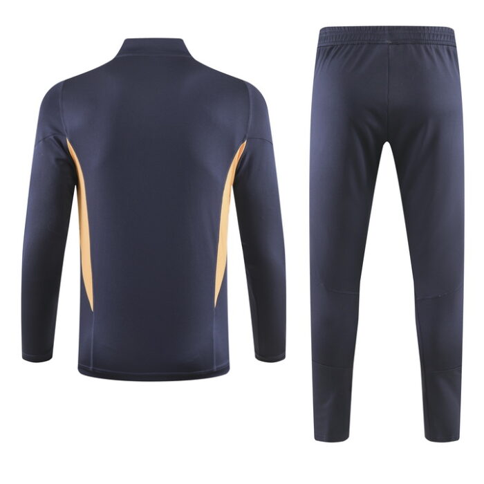 Mens Real Madrid 2023/24 Half-Zip Sweater+Pant 902 - Image 2