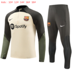 Kids Barcelona 2023/24 Half-Zip Sweater+Pant 902