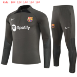Kids Barcelona 2023/24 Half-Zip Sweater+Pant 902