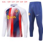 Kids Barcelona 2023/24 Half-Zip Sweater+Pant 902