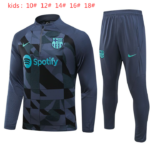 Kids Barcelona 2023/24 Half-Zip Sweater+Pant 902