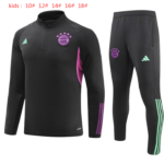 Kids Bayern Munich 2023/24 Half-Zip Sweater+Pant 902