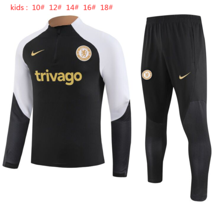 Kids Chelsea 2023/24 Half-Zip Sweater+Pant 902