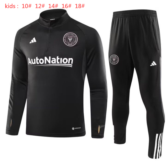 Kids Inter Miami CF 2023/24 Half-Zip Sweater+Pant 902 - Image 3
