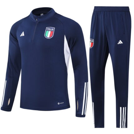 Kids Italy 2023/24 Half-Zip Sweater+Pant 902