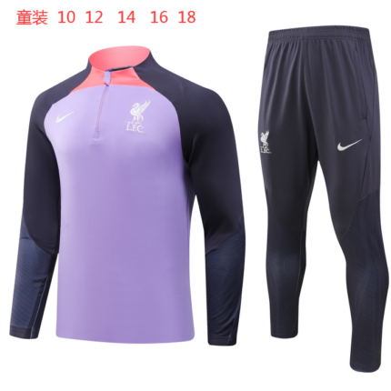 Kids Liverpool 2023/24 Half-Zip Sweater+Pant 902