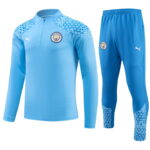 Kids Manchester City 2023/24 Half-Zip Sweater+Pant 902