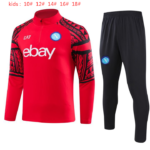 Kids Napoli 2023/24 Half-Zip Sweater+Pant 902