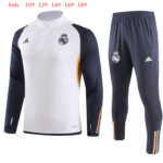 Kids Real Madrid 2023/24 Half-Zip Sweater+Pant 902