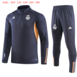 Kids Real Madrid 2023/24 Half-Zip Sweater+Pant 902
