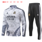 Kids Real Madrid 2023/24 Half-Zip Sweater+Pant 902