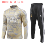 Kids Real Madrid 2023/24 Half-Zip Sweater+Pant 902