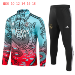 Kids Real Madrid 2023/24 Half-Zip Sweater+Pant 902