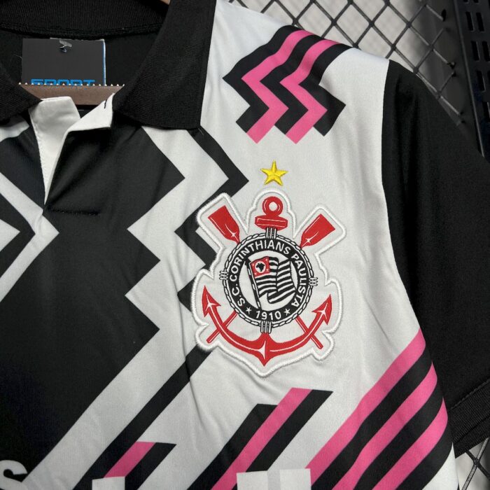 Retro Corinthians 1995 Away Retro Goalkeeper Jersey - Image 5