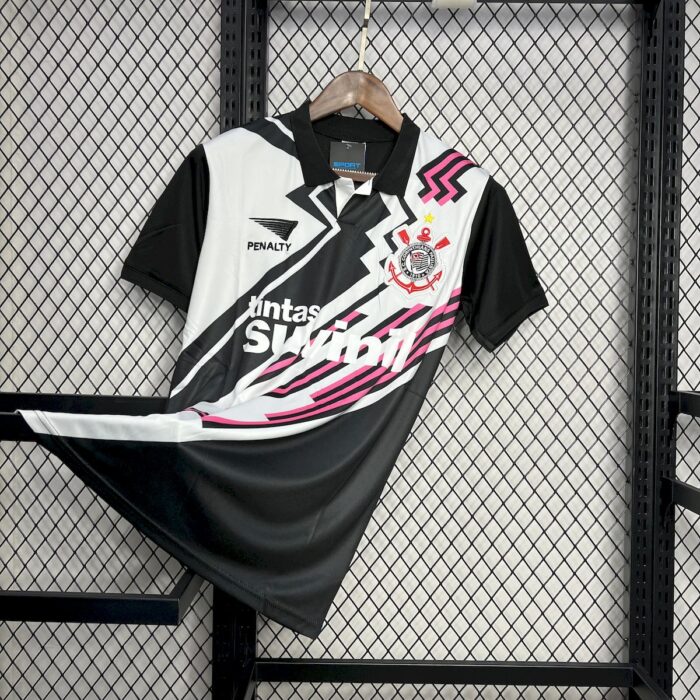 Retro Corinthians 1995 Away Retro Goalkeeper Jersey - Image 3