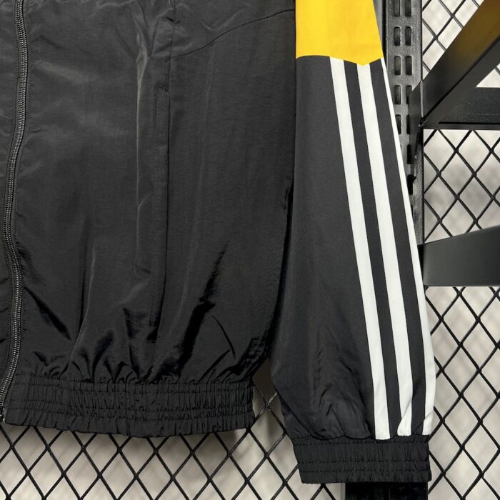 Mens Germany 2024 Black Windbreaker - Image 4