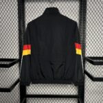 Mens Germany 2024 Black Windbreaker - Image 2