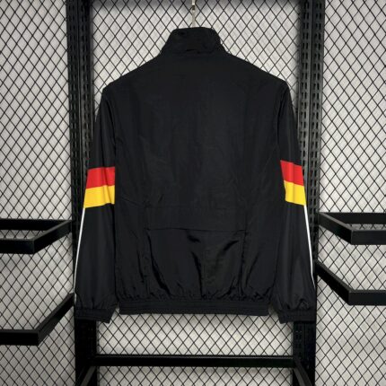 Mens Germany 2024 Black Windbreaker – view 2