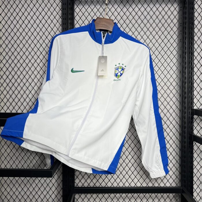 Mens Brazil 1994 Retro Windbreaker - Image 4