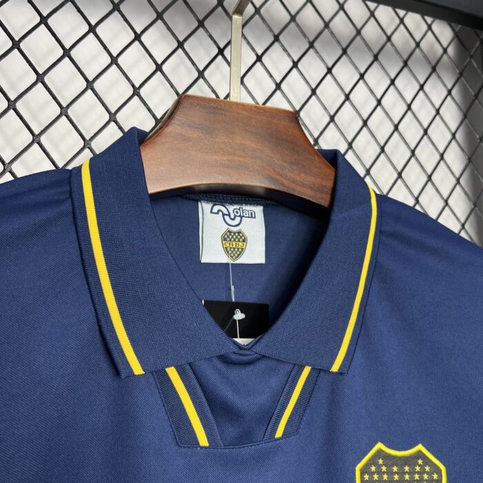Retro Boca Juniors 1994/95 Home Jersey - Image 3
