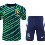 Mens Brazil 2022/23 Training Jersey+Short 418