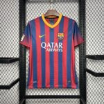 Retro Barcelona 2013/14 Home Jersey - Image 4