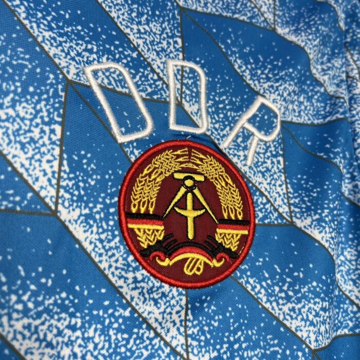 Retro DDR 1988 Away Long Sleeve Jersey - Image 5