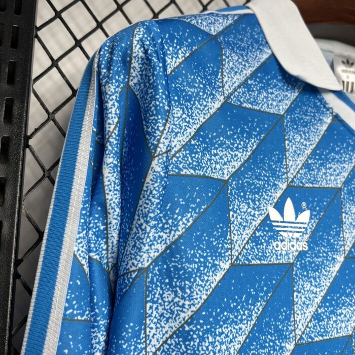 Retro DDR 1988 Away Long Sleeve Jersey - Image 4