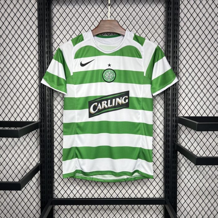 Retro Celtic 2005/06 Home Jersey - Image 5