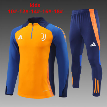 Kids Juventus 2024/25 Half-Zip Sweater+Pant 14001