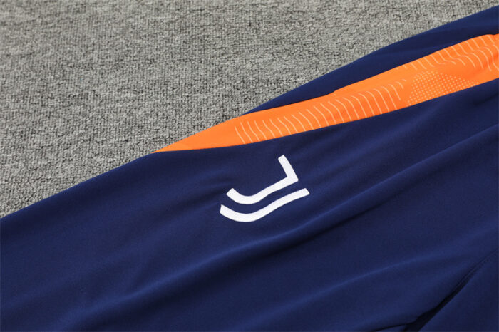 Mens Juventus 2024/25 Half-Zip Sweater+Pant 14001 - Image 3