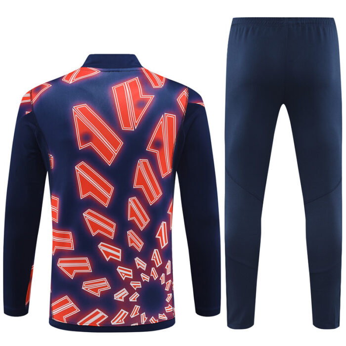 Mens Juventus 2024/25 Half-Zip Sweater+Pant 14001 - Image 2
