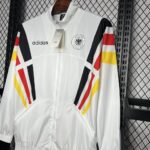 Mens Germany 2024 White Windbreaker - Image 3