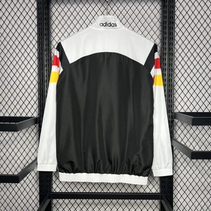 Mens Germany 2024 White Windbreaker - Image 2