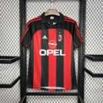 Retro AC Milan 2000/02 Home Jersey - Image 3