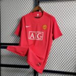 Retro Manchester United 2007/08 Home Jersey