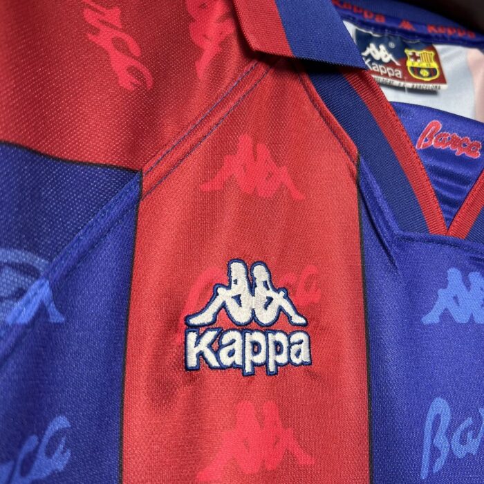 Retro Barcelona 1995/97 Home Jersey - Image 4