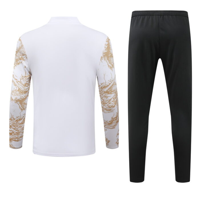Mens Real Madrid 2024/25 Half-Zip Sweater+Pant 902 - Image 2