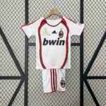 Retro AC Milan 2006/07 Away Kids Kit